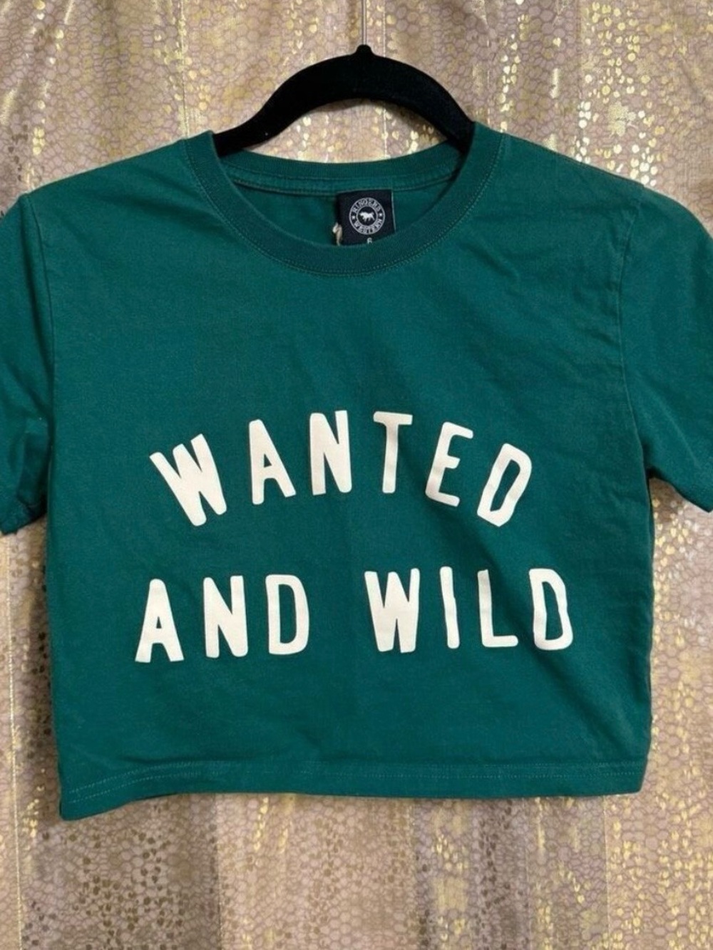 Wanted and Wild Crop Tee